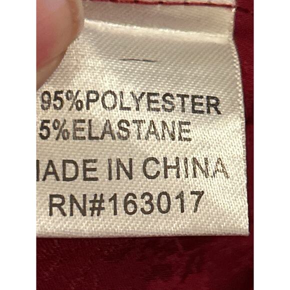 Princess Polly Diva Mini Red Wine Satin Dress - Picture 9 of 10